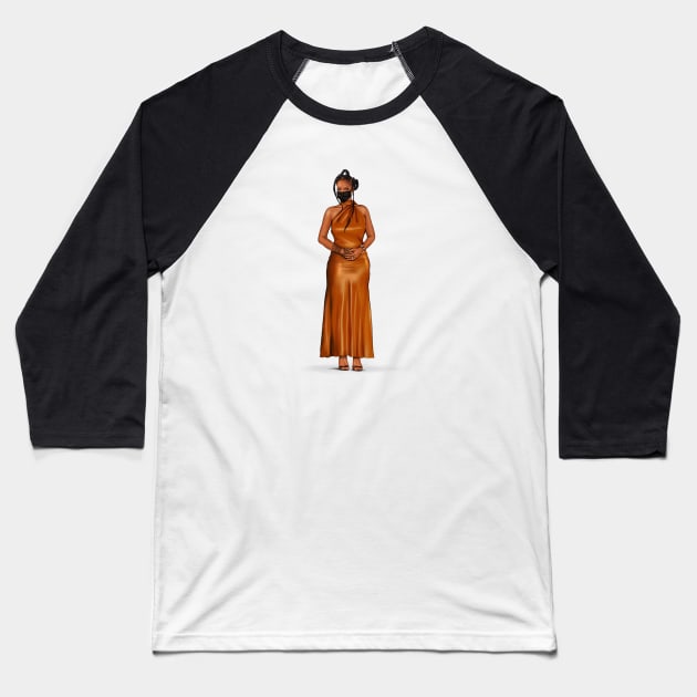 Rihanna Baseball T-Shirt by PrintPrayLove